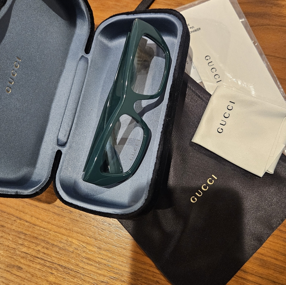Gucci Rectangle shape eyeglasses
